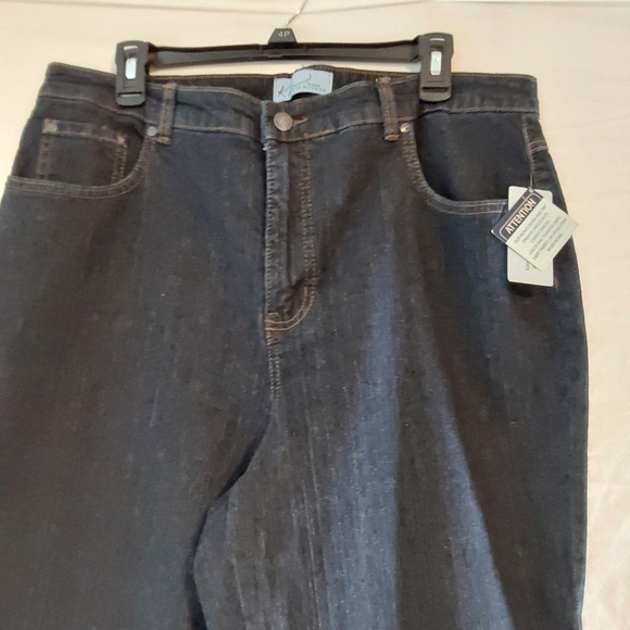 NWT Kim Roger's Women's! 16W Average Easy Fit Denim Jeans - Picture 2 of 6